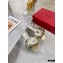Valentino Atelier Shoes 03 Rose Edition Flat Slides Sandals Light Gold 2021
