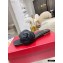 Valentino Atelier Shoes 03 Rose Edition Flat Slides Sandals Black 2021