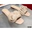 Valentino Atelier Shoes 03 Rose Edition Flat Slides Sandals Beige 2021