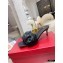 Valentino Heel 5.5cm Atelier Shoes 03 Rose Edition Slides Sandals Black 2021