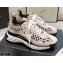 Chanel Suede Calfskin and Embroidery Sneakers G37126 Creamy 2021