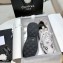Chanel Suede Calfskin and Embroidery Sneakers G37126 Creamy 2021