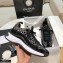 Chanel Suede Calfskin and Embroidery Sneakers G37126 Black 2021