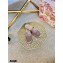 Dior Mesh Embroidery Granville Espadrilles Mules Nude Pink 2020