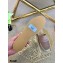 Dior Mesh Embroidery Granville Espadrilles Mules Nude Pink 2020
