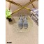 Dior Mesh Embroidery Granville Espadrilles Sandals with Laces Gray 2020