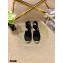 Dior Mesh Embroidery Granville Espadrilles Sandals with Laces Black 2020