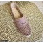 Dior Mesh Embroidery Granville Espadrilles Nude Pink 2020