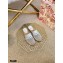 Dior Mesh Embroidery Granville Espadrilles Mules White 2020