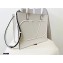 Valentino Large VLogo Walk Calfskin Tote Bag White 2020