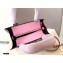 Valentino Small VLogo Walk Calfskin Tote Bag Pink 2020
