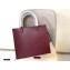 Valentino Large VLogo Walk Calfskin Tote Bag Burgundy 2020