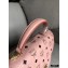 MCM Visetos Large Patricia Satchel Bag Pink