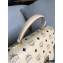 MCM Visetos Large Patricia Satchel Bag Creamy