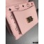 MCM Visetos Small Patricia Satchel Bag Pink