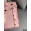 MCM Visetos Small Patricia Satchel Bag Pink