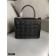 MCM Visetos Small Patricia Satchel Bag Black