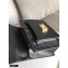 MCM Visetos Small Patricia Satchel Bag Black