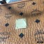 MCM Visetos Medium Toni E/W Shopper Tote Bag Cognac
