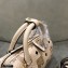 MCM Visetos Mini Boston Bag Creamy