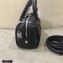 MCM Visetos Mini Boston Bag Black