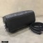 MCM Visetos Mini Boston Bag Black