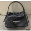 Alexander Wang Ryan Drawstring Dust Small Shoulder Bag Leather Black