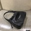 Alexander Wang Ryan Drawstring Dust Small Shoulder Bag Leather Black