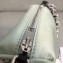 Alexander Wang Heiress Satin Pouch Bag Green