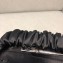 Alexander Wang Scrunchie Top Handle Shoulder Bag Satin Black