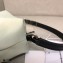 Alexander Wang Heiress Satin Pouch Bag Green