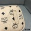 MCM Klassik Visetos Camera Bag Creamy