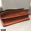 MCM Visetos Large Patricia Satchel Bag Cognac