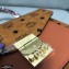 MCM Visetos Large Patricia Satchel Bag Cognac