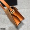 MCM Visetos Patricia Shoulder Bag Cognac