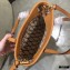 MCM Visetos Mini Toni Shopper Tote Bag Cognac