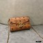 MCM Visetos Small Millie Flap Crossbody Bag Cognac