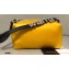 Alexander Wang Heiress Satin Pouch Bag Yellow