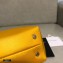 Alexander Wang Heiress Satin Pouch Bag Yellow