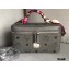 MCM Visetos Rockstar Vanity Case Bag Gray
