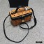 MCM Visetos Rockstar Vanity Case Bag Cognac/Black