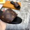Louis Vuitton Monogram Canvas Lock It Flat Mules Brown 2020