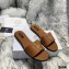 Versace Virtus Flat Mules Brown 2020