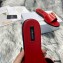 Versace Virtus Flat Mules Red 2020
