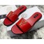 Versace Virtus Flat Mules Red 2020