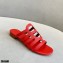 Hermes Chaine D'ancre Camelia Sandals Red