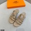 Hermes Chaine D'ancre Camelia Sandals Camel
