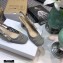 Dior Heel 7cm Moi Slingback Pumps Cannage Embroidered Mesh Gray 2020