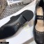 Dior Heel 3.5cm Teddy-D Ballerinas Perforated Calfskin Black 2021