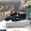 Dior Heel 3.5cm Teddy-D Ballerinas Perforated Glazed Calfskin Blue 2021